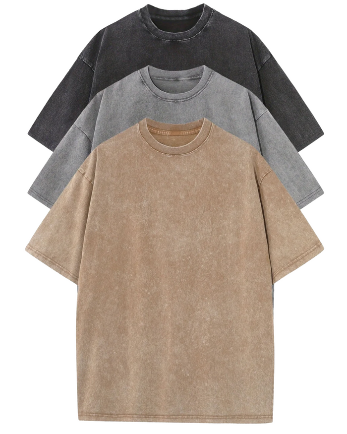 John | Oversized T-Shirty w zestawie 3 szt.