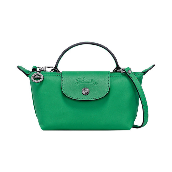 Luna | Elegancka Torebka Mini ze Skórzanymi Detalami