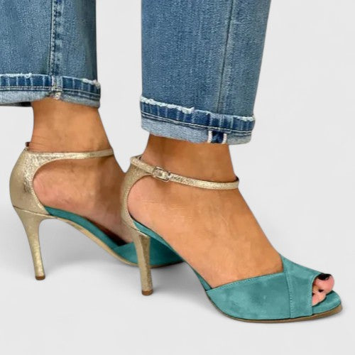 Roksana – Eleganckie Obcasy z Miękką Podeszwą