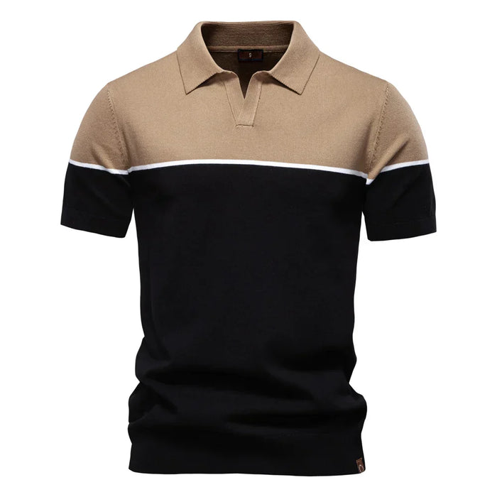 Bartosz™ | Polo z dekoltem w serek
