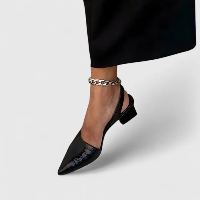 Bożena – Eleganckie Obcasy z Miękką Podeszwą