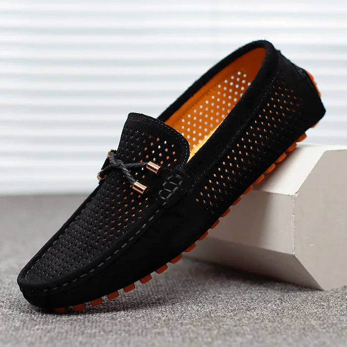 Varel | Oddychające skórzane buty męskie