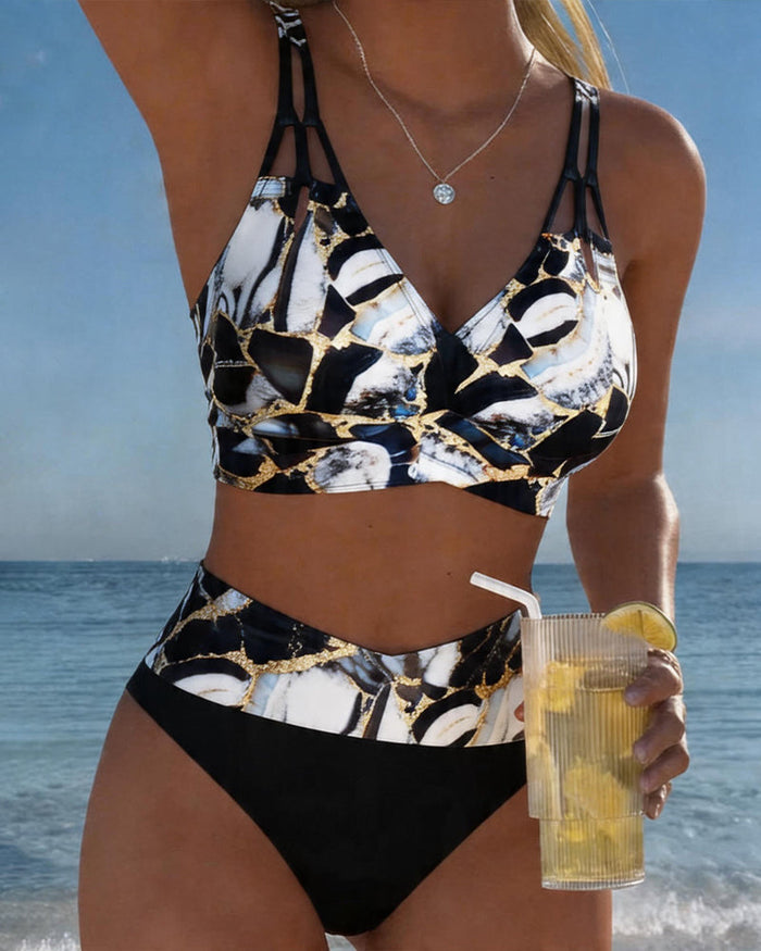Luna | Bikini z Kreatywnymi Ramiączkami