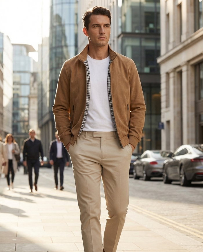 Mateusz - Wiosenna kurtka bomber slim