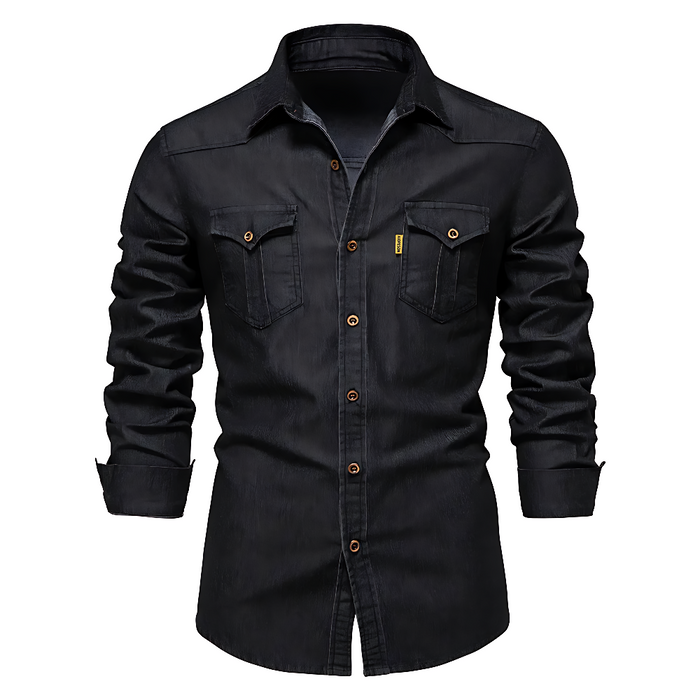 JONASZ | Męska Kurtka Jeansowa Comfort